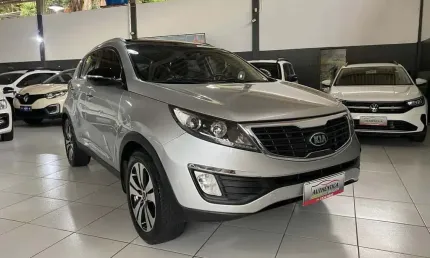 Kia sportage ex 2.0 16v/ 2.0 16v flex aut.  - prata - 2013/2014