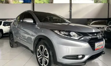 Honda hr-v touring 1.8 flexone 16v 5p aut.  - prata - 2017/2018