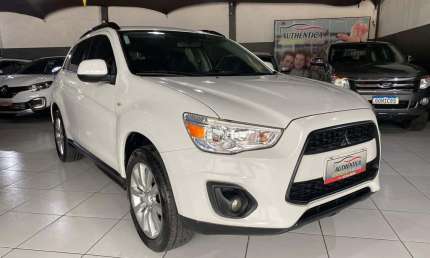 Mitsubishi asx 2.0 16v 160cv aut.  - branca - 2014/2015