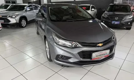 Chevrolet cruze lt 1.4 16v turbo flex 4p aut.  - cinza - 2016/2017