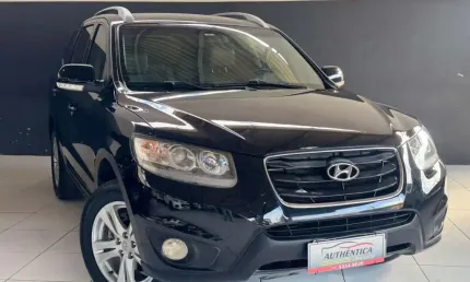 Hyundai santa fe gls 3.5 v6 4x4 tiptronic  - preta - 2010/2011