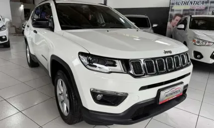 Jeep compass sport 2.0 4x2 flex 16v aut.  - branca - 2017/2017