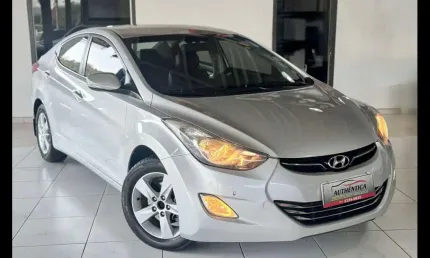 Hyundai elantra gls 2.0 16v aut. - prata - 2012/2013