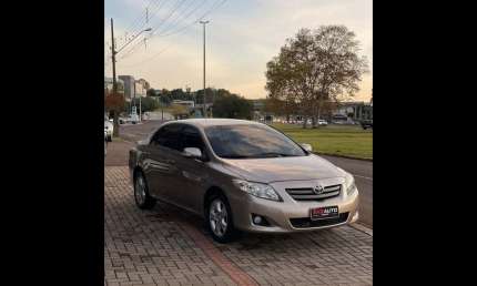Toyota corolla xei 1.8/1.8 flex 16v aut.  - bege - 2009/2010