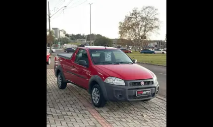 Fiat strada working 1.4 mpi fire flex 8v cs  - vermelha - 2014/2015