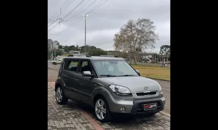 Kia soul /  ex 1.6 ff at - cinza - 2010/2011