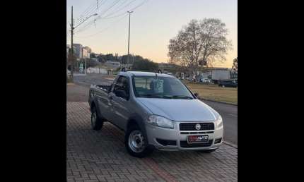 Fiat strada working 1.4 mpi fire flex 8v cs  - prata - 2013/2013