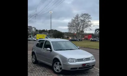 Volkswagen golf 1.6mi/ 1.6mi gener./black & silver - prata - 2002/2002