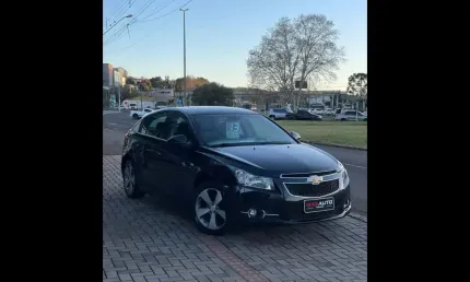 Chevrolet cruze lt 1.8 16v flexpower 4p aut.  - preta - 2012/2013