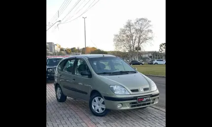 Renault scénic rt/auth/auth/kids hi-flex 1.6 16v  - bege - 2005/2006
