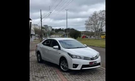 Toyota corolla xei 2.0 flex 16v aut.  - branca - 2015/2016