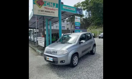 Fiat uno vivace celeb. 1.0 evo f.flex 8v 5p  - cinza - 2012/2012