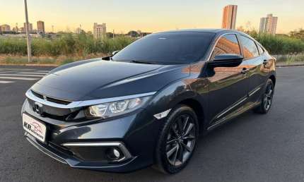 Honda civic ex cvt 2021 - azul - 2020/2021