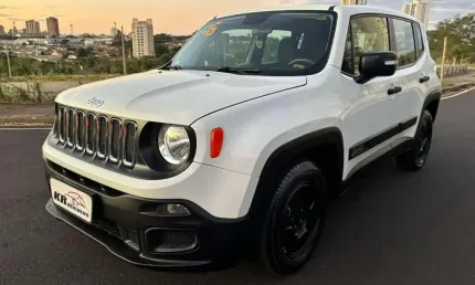 Jeep renegade 1.8 at 2016 - branca - 2016/2016
