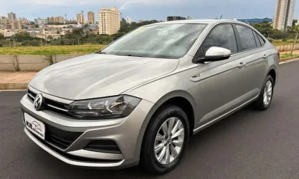 Volkswagen virtus w/ af 1.6 at 2019 - prata - 2018/2019