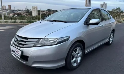 Honda city dx flex 2011 - prata - 2010/2011