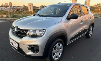 Renault kwid zen 10mt 2019 - prata - 2018/2019