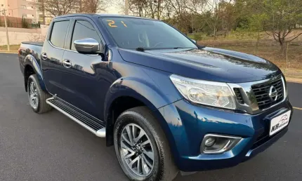 Nissan frontier  xe 4x4 2021 - azul - 2021/2021