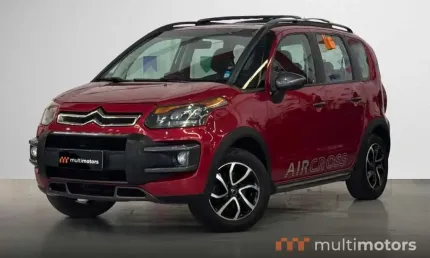 Citroën aircross salomon exclusive 1.6 flex aut.  - vermelha - 2015/2015