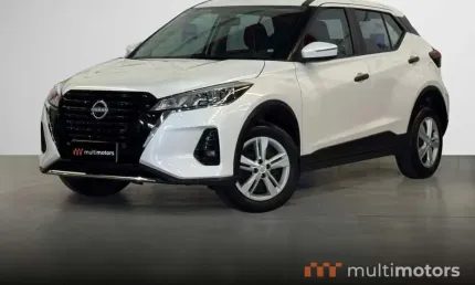 Nissan kicks active s 1.6 16v flex aut.  - branca - 2023/2024