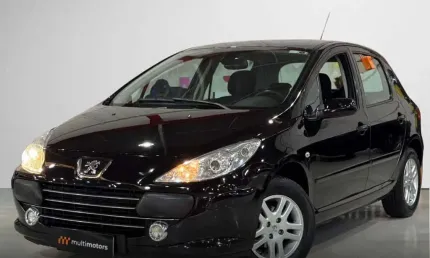 Peugeot 307 soleil/ presence 1.6/1.6 flex 16v 5p  - preta - 2011/2012