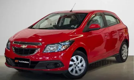 Chevrolet onix 1.4mt lt - vermelha - 2015/2015