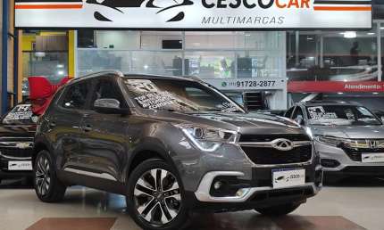 Caoa chery tiggo 5x txs 1.5 turbo - teto panorâmico - cinza - 2019/2020