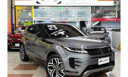 Land rover range rover evoque 2.0t p250 r-dynamic hse awd teto panorâmico - cinza - 2022/2023