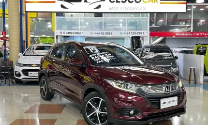 Honda hr-v exl 1.8 flex cvt - vermelha - 2019/2019