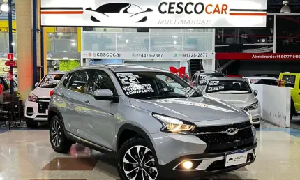 Caoa chery tiggo 7 txs 1.5 turbo - teto solar panorâmico - prata - 2021/2022