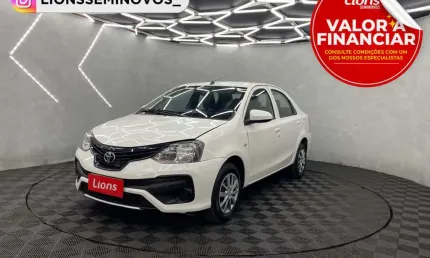 Toyota etios 1.5 x sedan 16v 4p