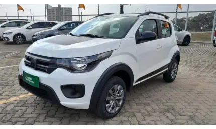 Fiat mobi 2024 1.0 evo flex trekking manual