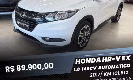 Honda hrv ex 2017 1.8 flex aut. (pericia aprovada)