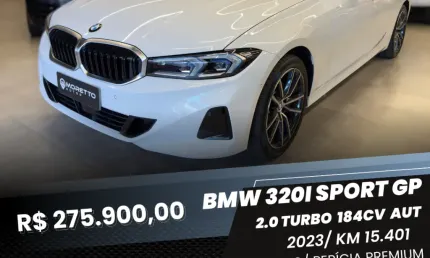 Bmw 320i sport gp 2023 (pericia premium/ único dono)