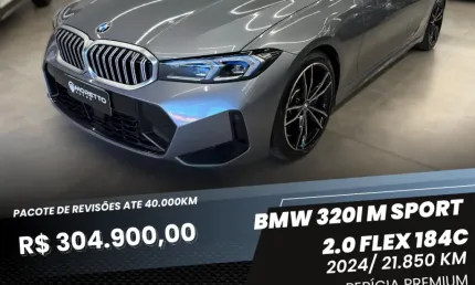 Bmw 320i  m sport 2024 (pericia premium/ gar 2026+ revisoes gratis)