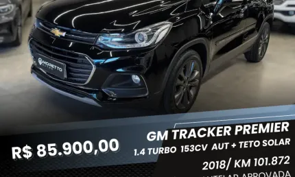 Tracker premier 1.4 tb aut (teto solar/ pericia aprovada)