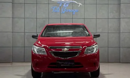 Chevrolet onix hatch ls 1.0 8v flexpower 5p mec.  - vermelha - 2015/2016