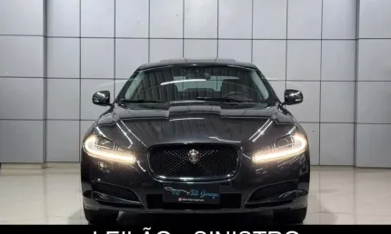 Jaguar xf 2.0 premium luxury turbocharged gasolina 4p automático - cinza - 2014/2015