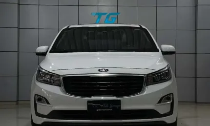 Kia carnival 3.3 ex v6 24v gasolina 4p automatico - branca - 2019/2020