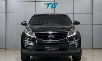 Kia sportage 2.0 lx 4x2 16v flex 4p automático - preta - 2014/2015