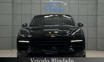 Porsche cayenne  coupe 3.0 v6 híbrido - preta - 2024/2024