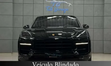 Porsche cayenne  coupe 3.0 v6 híbrido - preta - 2024/2024