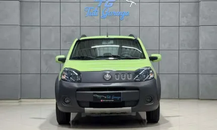 Fiat uno way 1.0 evo fire flex 8v 5p  - verde - 2011/2011