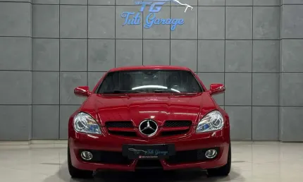Mercedes-benz slk 200 kompressor 16v/ 200 cgi 16v  - vermelha - 2009/2009
