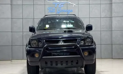 Mitsubishi pajero sport hpe 2.5 4x4 diesel aut.  - azul - 2004/2005