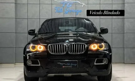 Bmw x6 xdrive 50i 4.4 407cv bi-turbo  - preta - 2012/2013
