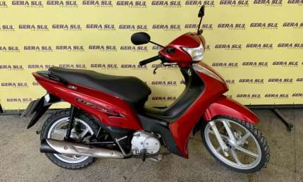 Biz 125 ex 12/13 vermelha