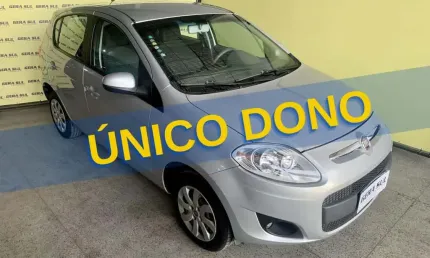 Palio attractive 1.4 8v flex 2013 prata único dono
