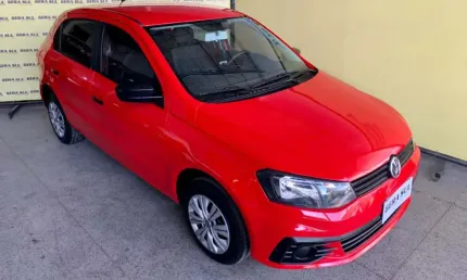 Gol trendline 1.0 12v flex 2017 vermelho