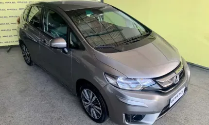 Fit exl 1.5 16v cvt 14/15 cinza único dono